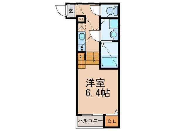 クワンベールの物件間取画像